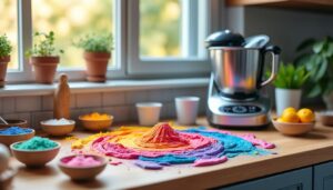 découvrez comment donner vie à votre pâte à modeler maison au thermomix grâce à des couleurs vibrantes. suivez notre guide étape par étape pour personnaliser vos créations et stimuler la créativité des enfants tout en vous amusant !