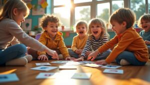 découvrez comment les jeux de rimes stimulent le développement du vocabulaire chez les enfants, favorisant l'apprentissage du langage de façon ludique et créative.