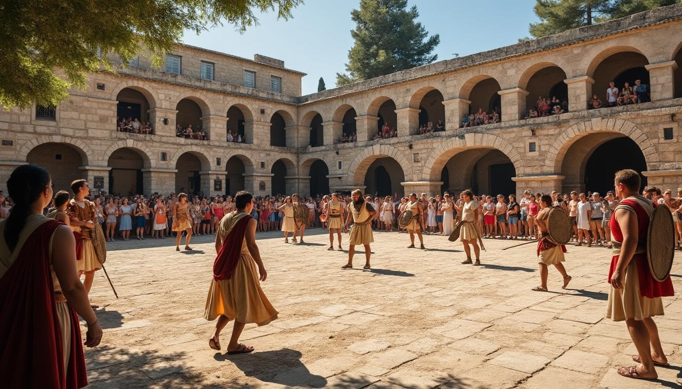découvrez comment les jeux grecs traditionnels sont sauvegardés aujourd'hui grâce à des initiatives locales, des festivals et des programmes éducatifs qui perpétuent ce patrimoine culturel unique.
