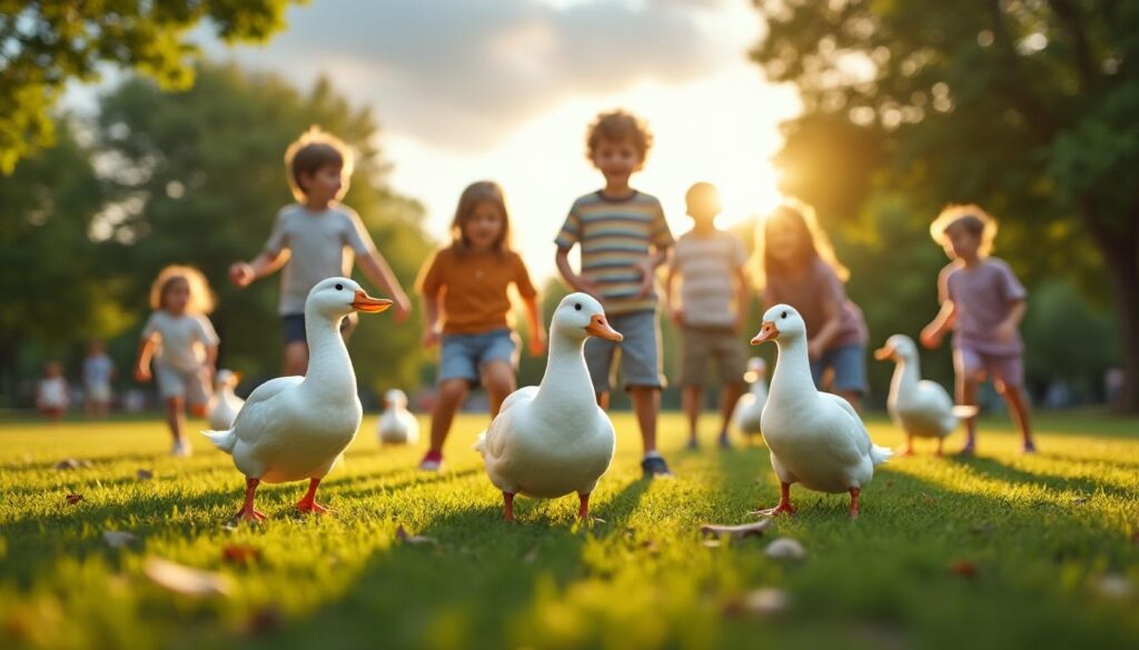 découvrez comment le jeu duck duck goose favorise l'esprit d'équipe, développe la confiance et renforce les liens d'amitié chez les enfants en alliant amusement et socialisation.