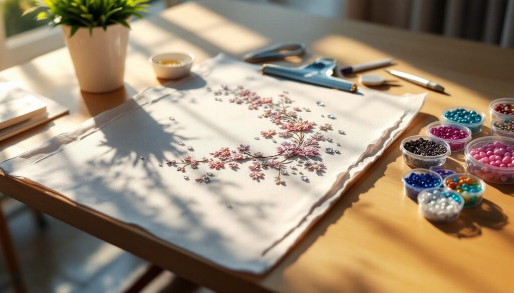 découvrez notre guide complet de la broderie de diamant pour débutants, avec des conseils étape par étape pour réussir vos créations artisanales brillantes et colorées.