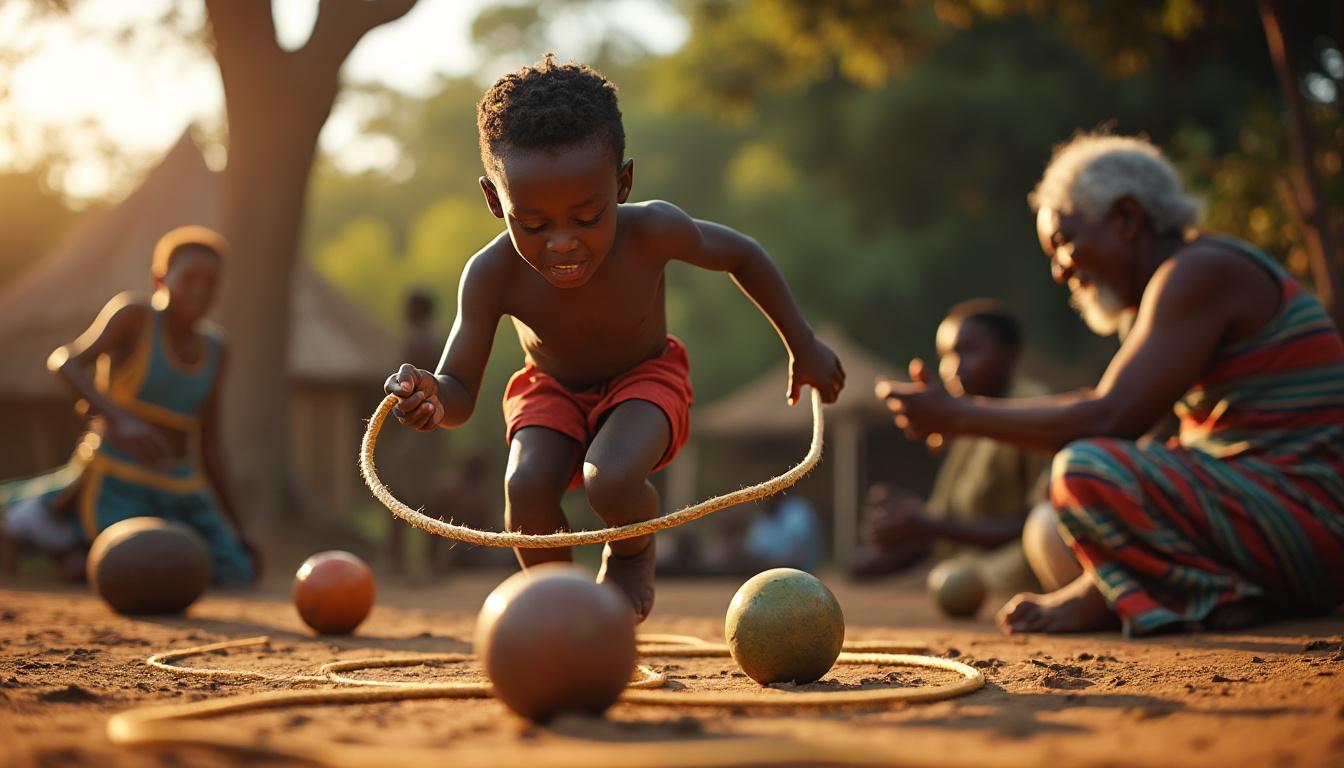 découvrez comment les jeux traditionnels africains ont évolué au fil des générations, préservant culture et héritage tout en s’adaptant aux nouvelles pratiques et technologies.