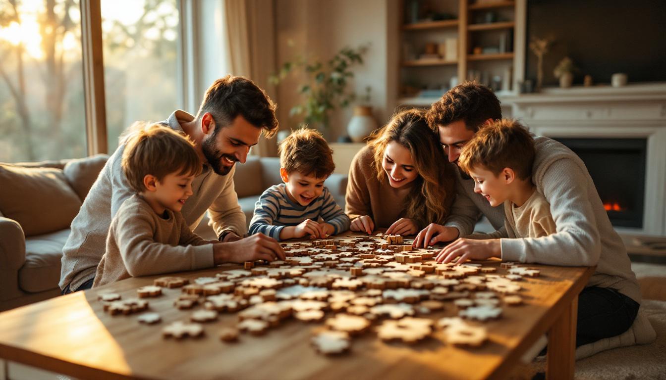 découvrez pourquoi le puzzle 3d en bois est le cadeau idéal pour toutes les générations : ludique, éducatif et durable, il stimule la créativité et offre un moment de détente unique.