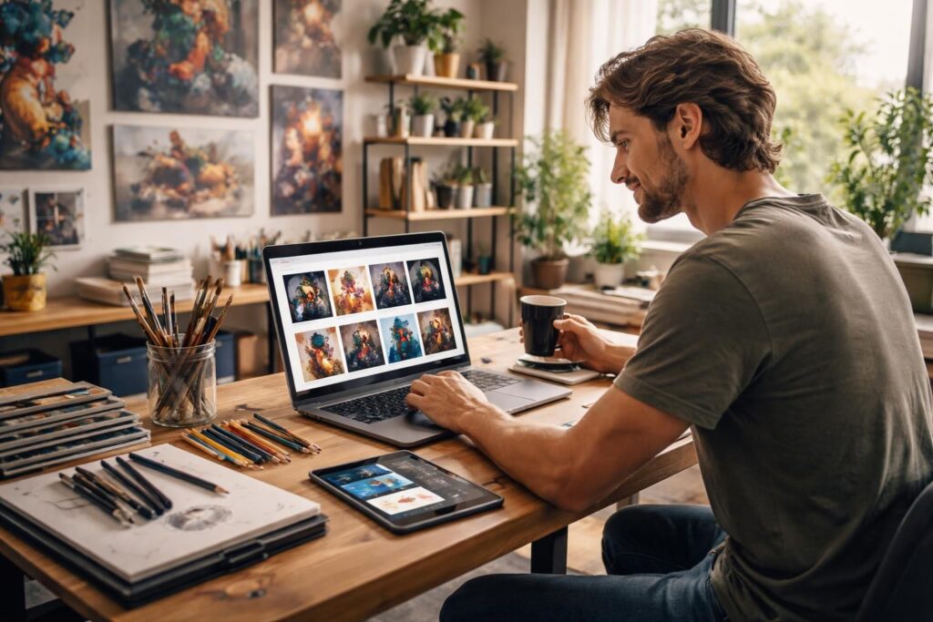 découvrez des conseils pratiques pour vendre vos œuvres d'art sur deviantart avec succès et maximiser votre visibilité auprès d'une communauté d'artistes passionnés.