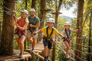 découvrez les meilleures expériences d'accrobranche à villefranche-sur-saône pour toute la famille. aventure, sécurité et fun garantis pour petits et grands en pleine nature.