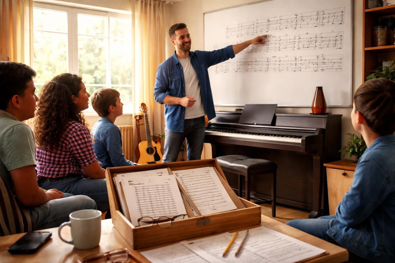 découvrez comment animer vos cours de musique grâce à notre guide complet de la boîte à chanson avec paroles et accords, idéal pour enseignants et musiciens.