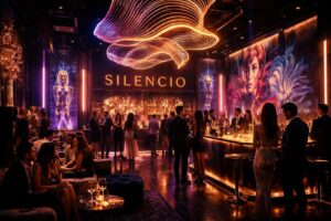 découvrez silencio, le club de nuit incontournable à new york où l'art et la fête se mêlent pour une expérience unique et mémorable.