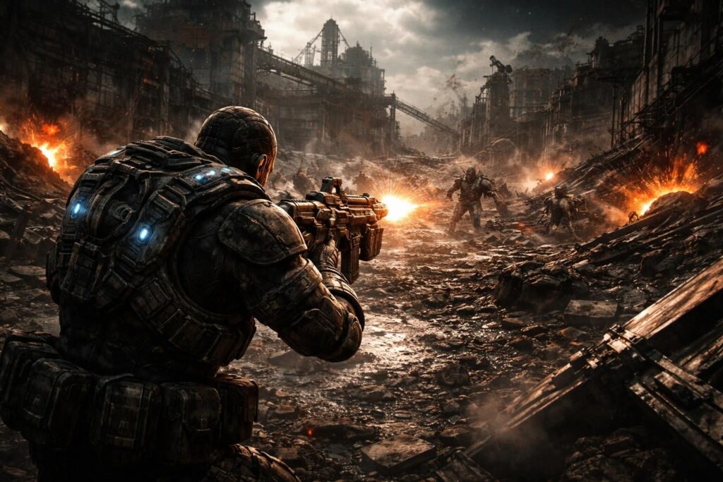 découvrez comment la collection gears of war a révolutionné les jeux de tir à la troisième personne en alliant action intense, narration immersive et gameplay innovant.