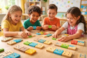 découvrez comment les dominos peuvent être utilisés comme un outil pédagogique innovant pour enseigner les mathématiques de manière ludique et interactive, favorisant l'apprentissage chez les élèves.