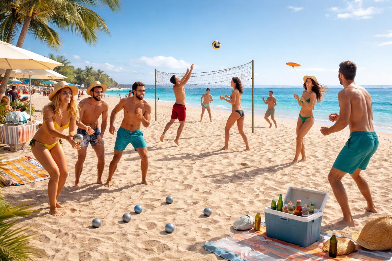 découvrez notre sélection des meilleurs jeux de plage pour adultes à essayer cet été, pour des moments fun et conviviaux entre amis ou en famille.