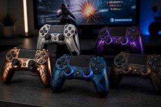 découvrez notre sélection exclusive de manettes ps4 personnalisées pour une expérience de jeu unique et optimale. personnalisez votre gameplay dès maintenant !