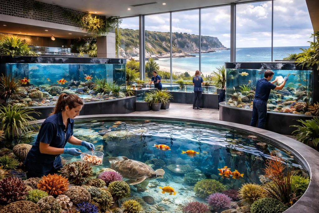 découvrez l'aquarium de plouescat, un sanctuaire dédié à la protection des espèces marines menacées, alliant sensibilisation et préservation de la biodiversité marine.