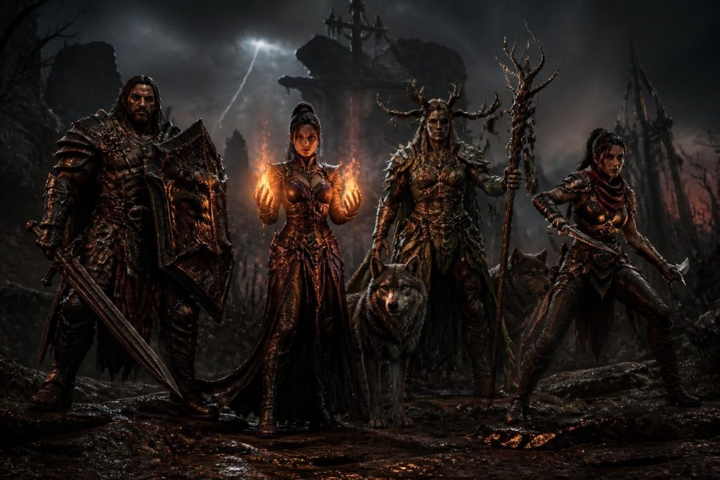 découvrez les personnages de diablo 4 et leurs rôles clés dans l'univers captivant du jeu, pour mieux comprendre l'histoire et les alliances qui façonnent cette aventure épique.